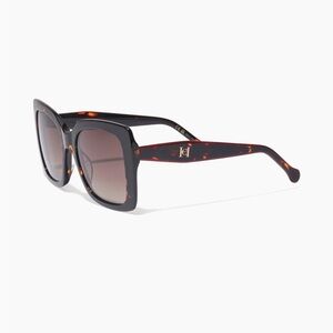 Carolina Herrera HER0258 Square Two Toned Sunglasses 54mm Frames